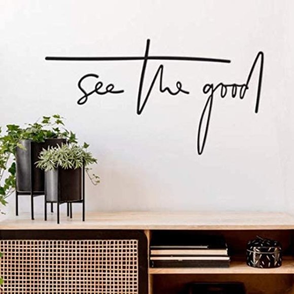 See The Good - Metal Wall Hanging - Picture 3 of 6